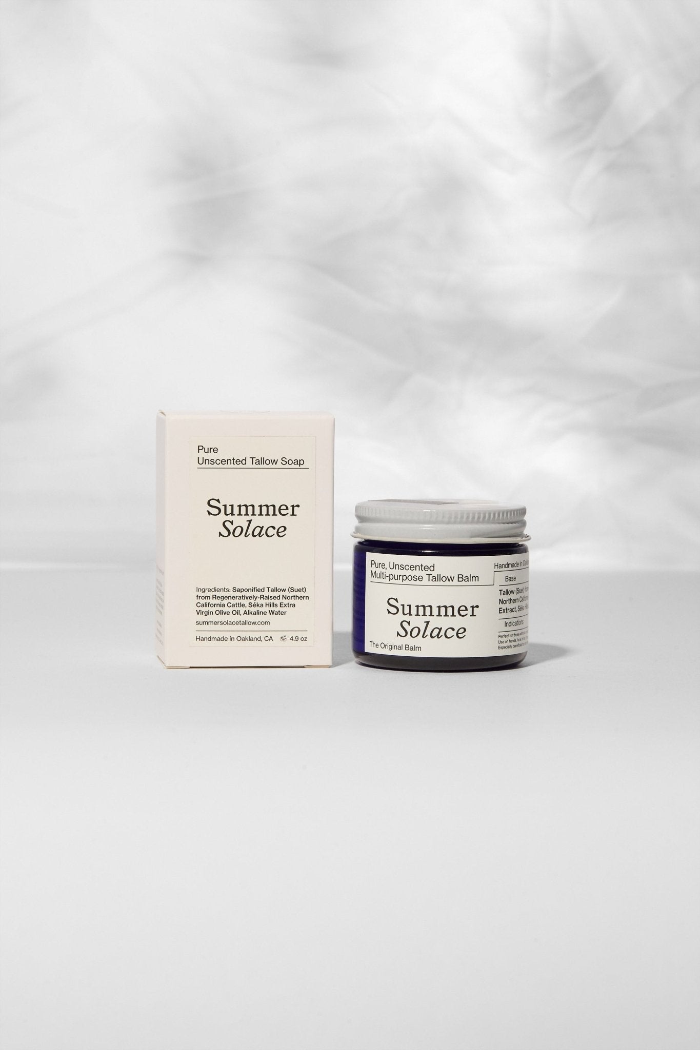 Pure Unscented Tallow – Slow Body Care® Set